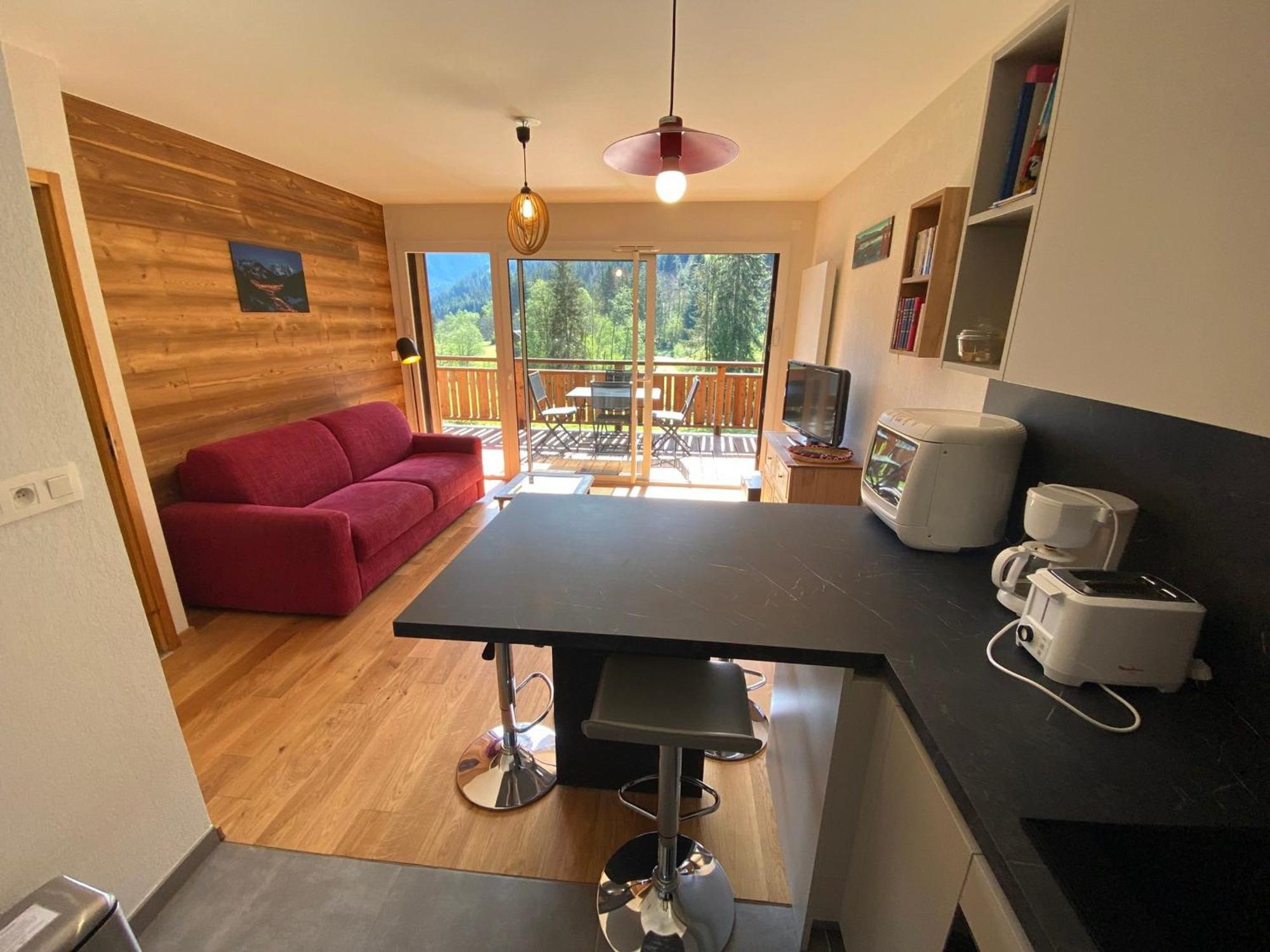 Appartement Contemporain, Spacieux Et Lumineux, Dans Une Residence Calme A Chatel, Proche Des Pistes! - Fr-1-693-84 Esterno foto